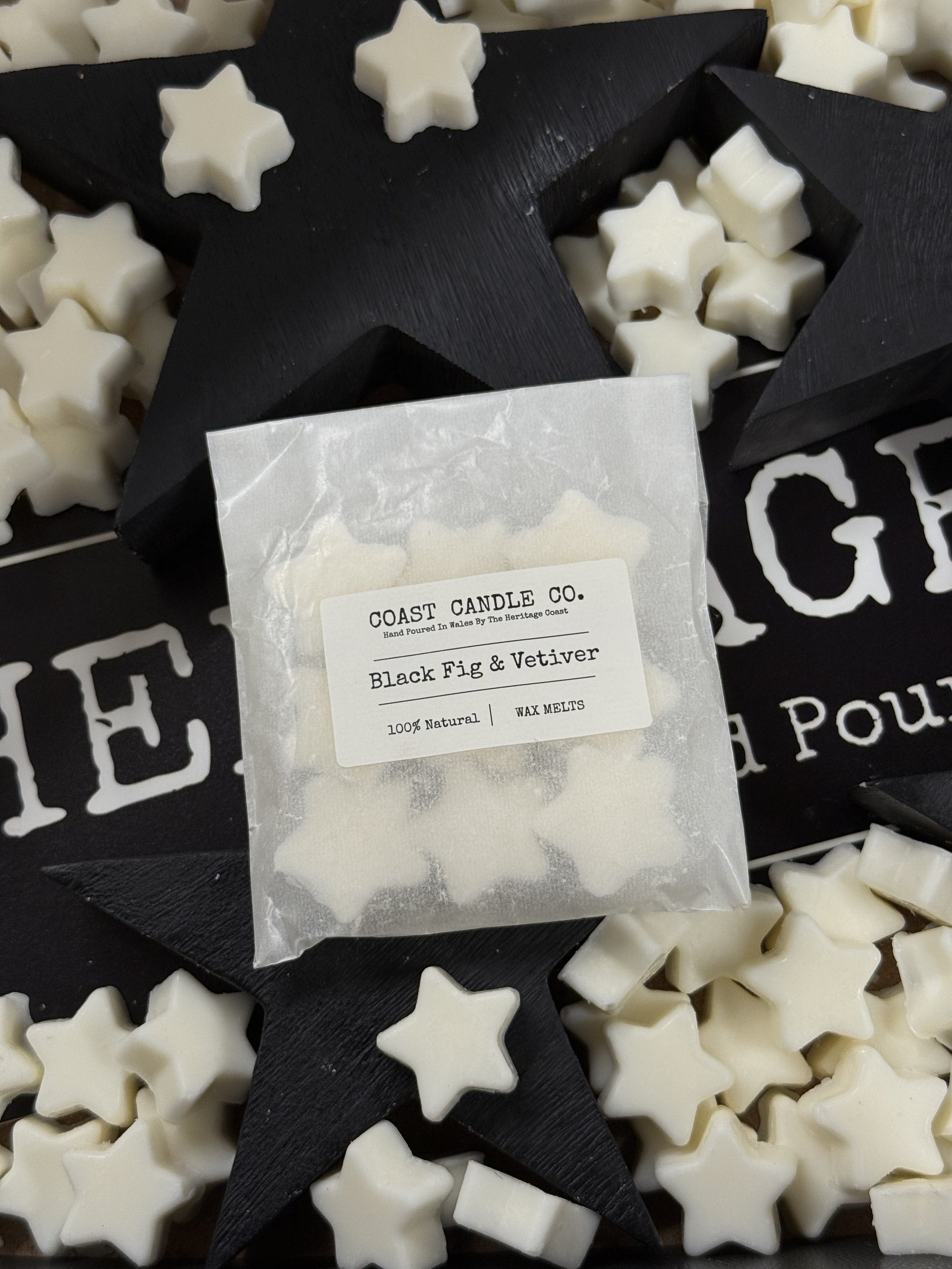 Heritage Coast Candles Black Fig & Vetiver Wax Melts