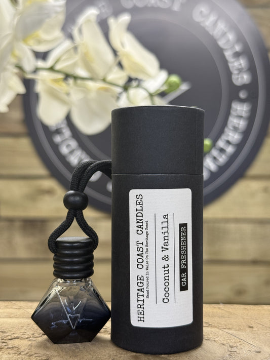 Heritage Coast Candles Coconut & Vanilla Car Air Freshener