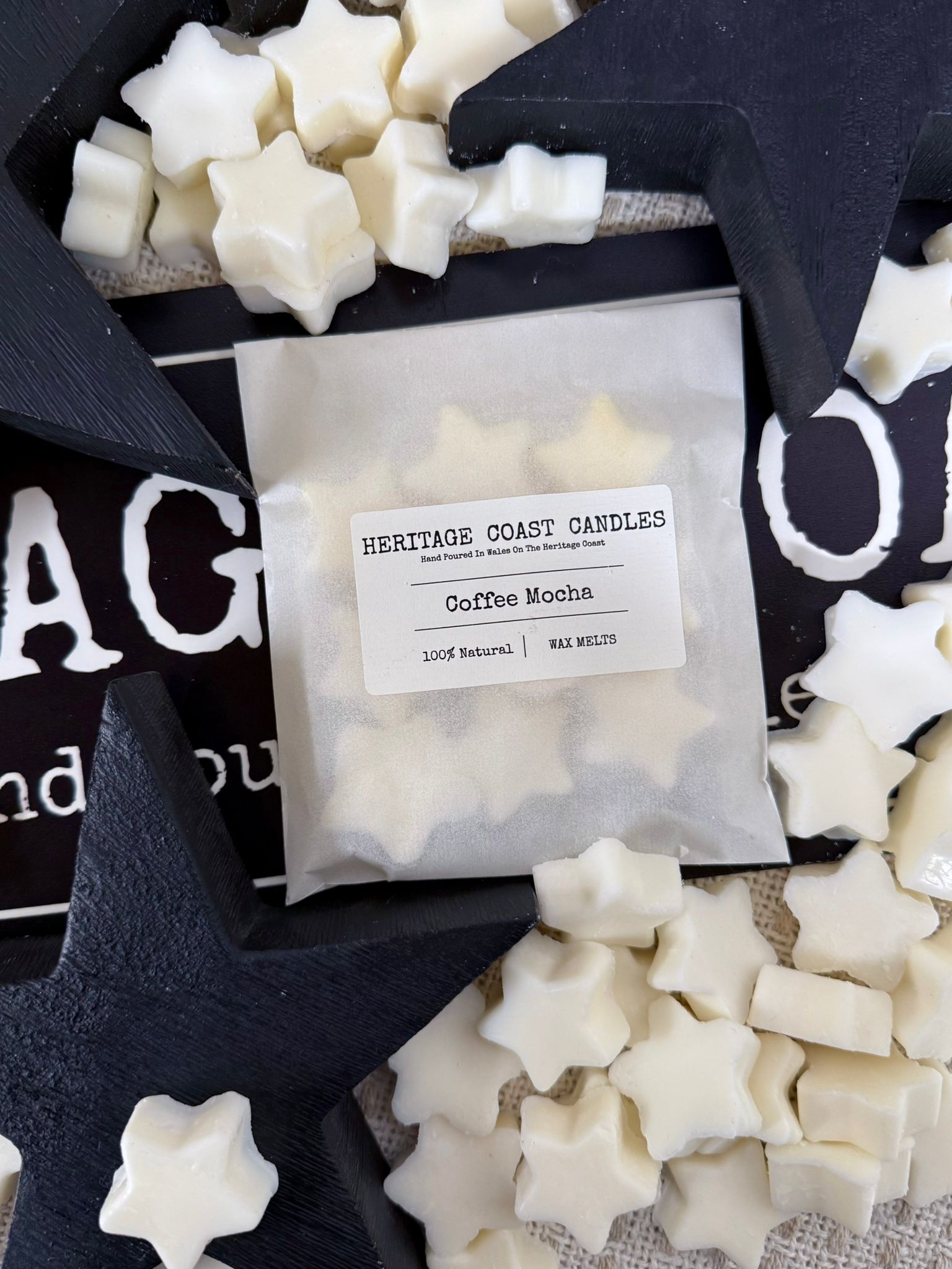Heritage Coast Candles Coffee Mocha Wax melts